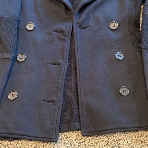 James Perse Navy Blue Pea Coat Size 1 in GUC - Picture 3 of 9